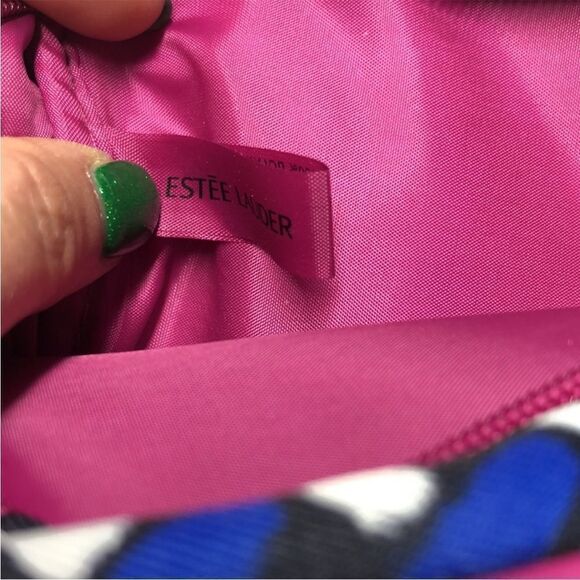 Estée Lauder Opening Ceremony blue makeup bag - Picture 5 of 11